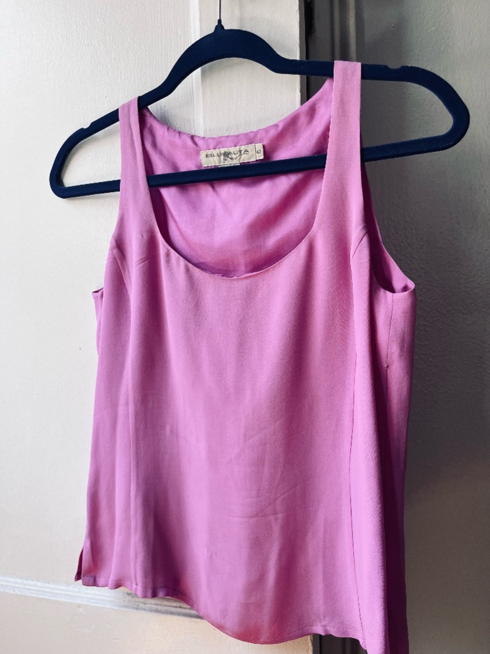 Pure Silk Blunauta Top Tank